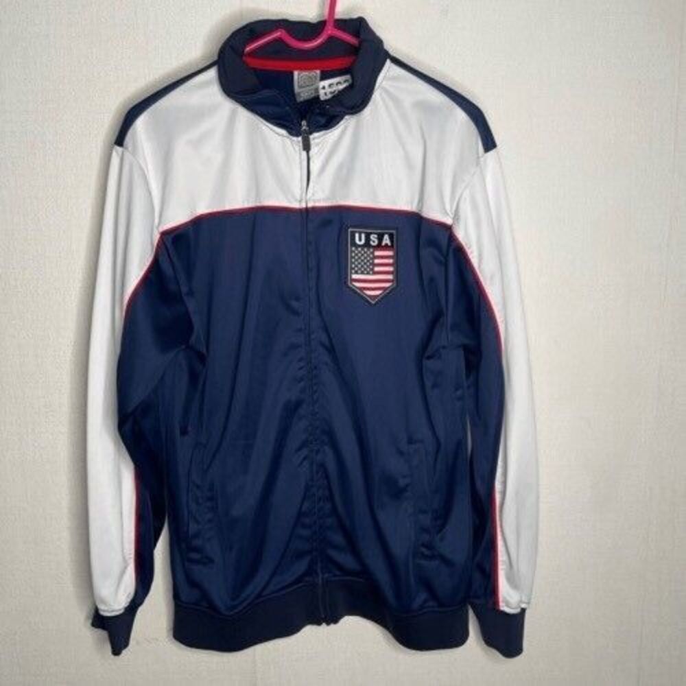 NWOT USA Officially Licensed Rhinox Men’s Size M Full Zip Track Soccer Jacket